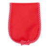funda castañuelas redonda roja